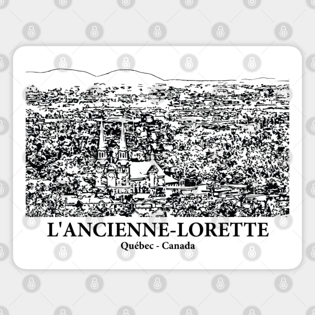 L'Ancienne-Lorette - Québec Magnet by Lakeric